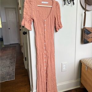 Christy Dawn Lennon Dress in Peach